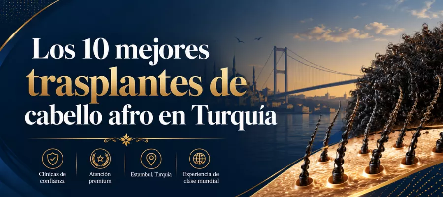 Los 10 mejores trasplantes de cabello afro en Turquía