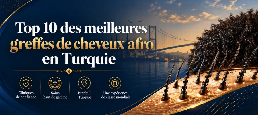 Top 10 des meilleures greffes de cheveux afro en Turquie
